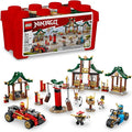 Lego NINJAGO Creative Ninja Brick Box 71787 Toy Storage Bricks to Build Dojo Ninja Car Motorbike 6 Minifigures &amp More Toys for Kids 5 Plus