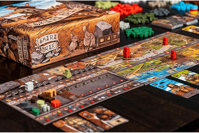 Renegade Game Studios Skara Brae Board Game Resource Management Strategy Develop Village Ages 13+ 1-4 Players