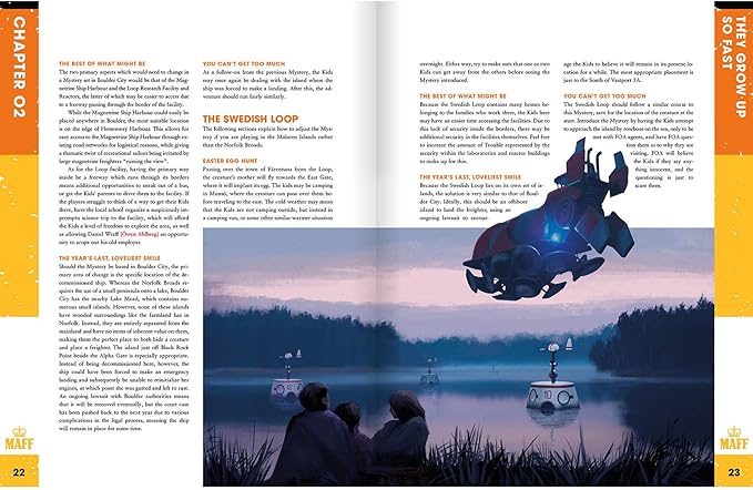 Free League Publishing: Tales from The Loop: They Grow Up So Fast - Hardcover RPG Book Roleplaying Game 4 Mysteries Set Over 4 Seasons