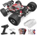 Jetwood 1:16 Fast RC Car Brushless 42MPH Remote Control Car for Adults - High Speed 4WD RTR RC Truck with 2 LiPo Batteries &amp DIY Body JC16EP Red