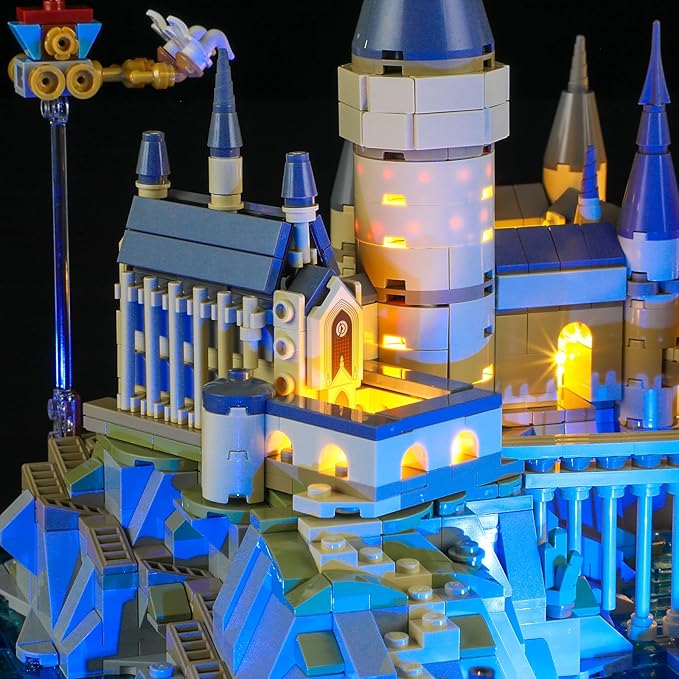 BRIKSMAX Led Lighting Kit for LEGO-76419 Hogwarts Castle and Grounds - Compatible with Lego Harry Potter Building Set- Not Include Lego Set