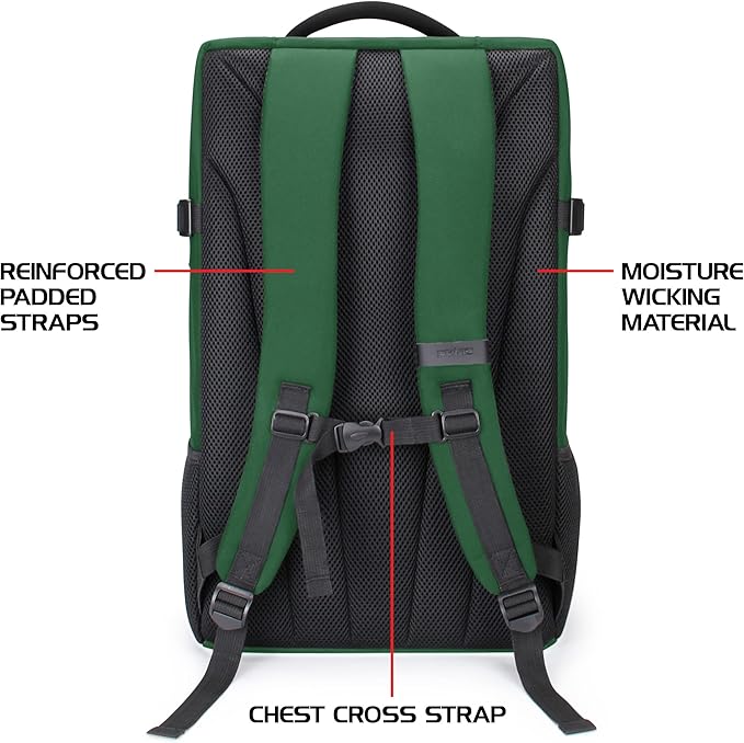 ENHANCE Collector's Edition Board Game Backpack - Reinforced Rigid Board Game Storage with Padded Shoulder Straps Carrying Handle and Accessories Pockets for Dice Card Games More (Dragon Green)