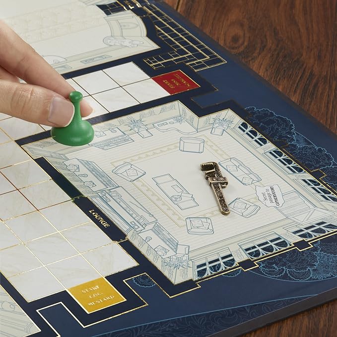 Hasbro Gaming Clue Board Game Signature Collection Premium Packaging and Components Family Games for Kids and Adults Mystery Games for 2 to 6 Players