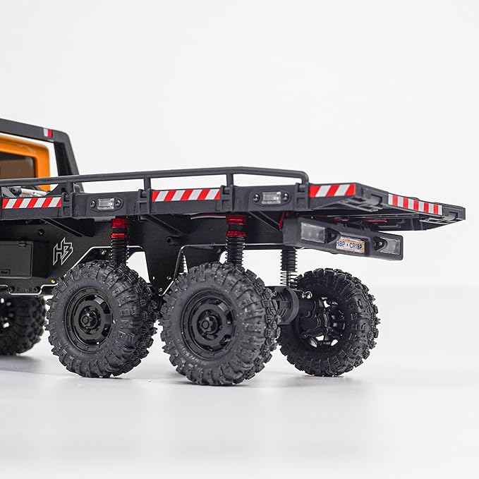 HOBBYPLUS ARKTOS V1.5 CR18P Rock Crawler RTR All Terrain - Remote Control Car Rock Crawler 1/18 Scale 6WD 2 Speed Transmission Off Road for Adults RC Hobbyists (Tan)