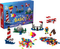 PLUS PLUS Learn to Build Set Interlocking Mini Building Blocks 3D Puzzle Construction Stem Toy for Kids - Basic Mix 400 Pieces
