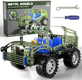 Lucky Doug Building Toys Model Truck Set - STEM Project for Kids Ages 8-12 Assembly Model Car Kits Toys for Kids Boys 8 9 10 11 Years Old