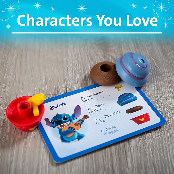 Wonder Forge Disney Enchanted Cupcake Party Game - Engaging Matching Game for Kids Ages 3 &amp Up | Featuring Beloved Disney Characters | Great for Skill Development | Ideal Birthday