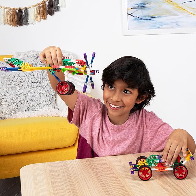 K'NEX Custom Cruisers 30 Model Set with Storage Bag - STEM Building Kit Kid Construction Creative Play Toy‚ Ages 8+