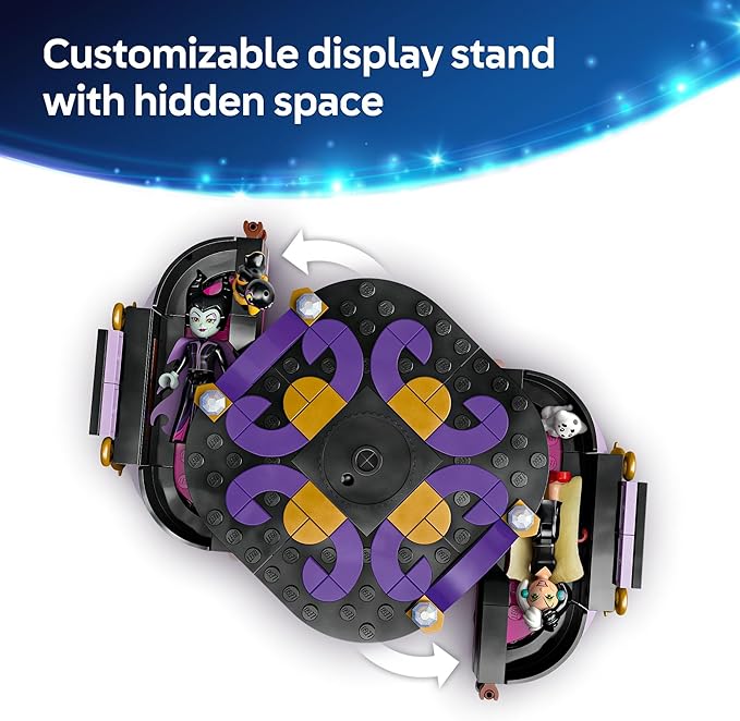 LEGO Disney Villains Maleficent’s and Cruella De Vil’s Dresses Kids Toy - Fashion Building Toy for Girls and Boys Ages 9+ - Gift Idea for Birthdays Holidays &amp Disney Fans - 43262