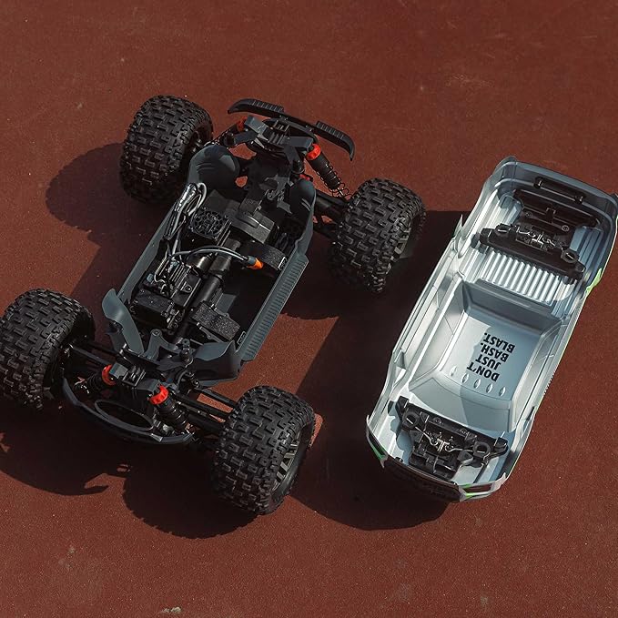 ARRMA RC Truck 1/10 Granite 4X4 RTR Brushed Monster Truck Blue RTR (Battery and Charger Not Included) ARA4202V4T2