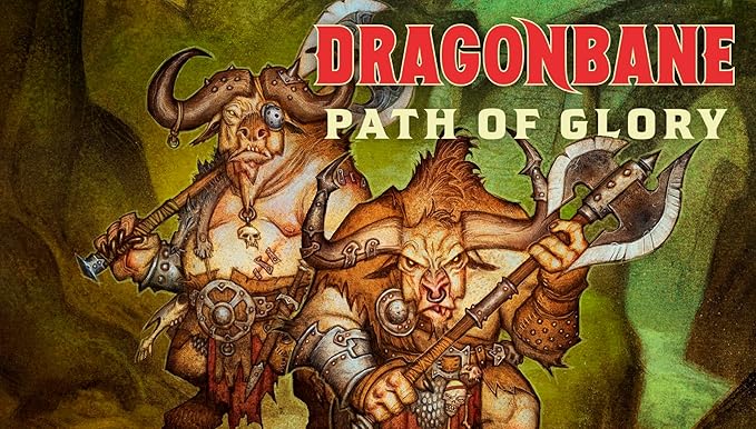 Free League Publishing Dragonbane: Path of Glory Roleplaying Adventure Expansion Tabletop Roleplaying for Adults Family Teens 12+