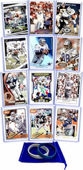 Dallas Cowboys Legends Cards: Roger Staubach Troy Aikman Emmitt Smith Tony Dorsett Tony Romo Michael Irvin Deion Sanders DeMarcus Ware Bob Lilly Randy White Charles Haley and Jason Witten (