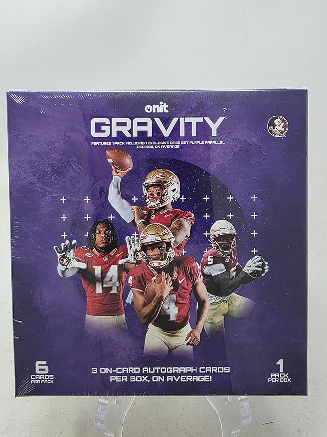 2025 Onit Gravity College Football Card Breaker Edition Box (Florida State Seminoles)