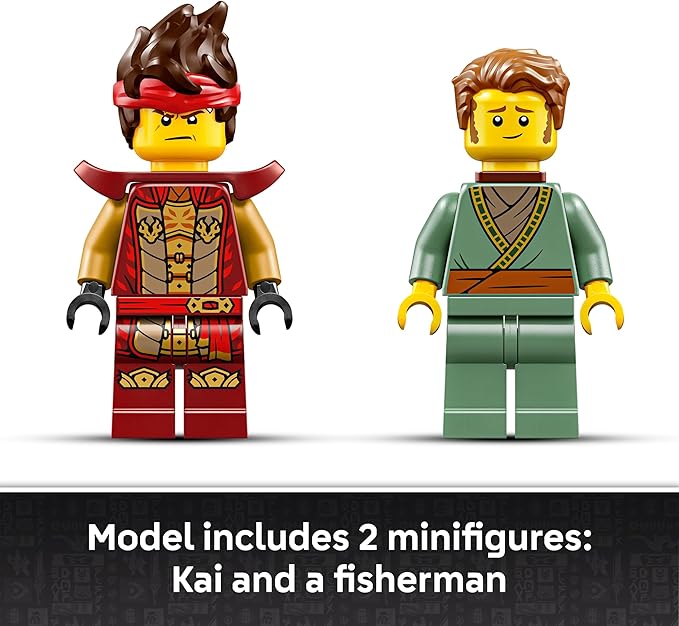 LEGO NINJAGO The Fire Knight Mech Building Set - Model Kit with Kai Minifigure from Legends Monstrosity - Teen Room Decor - Gift for Teenage Boys and Girls Ages 14+ - 71846