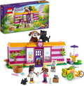 LEGO Friends Pet Adoption Café 41699 Building Toy - Collectible Animal Rescue Set with Olivia &amp Priyanka Mini-Dolls Cat &amp Dog Figures Creative Toys for Boys Girls and Kids Ages 6+