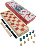 WE Games Senet Egyptian Board Game – Handcrafted Solid Wood Senet Set for Historical Education Cultural Appreciation &amp Strategy – Ancient Game for Friends