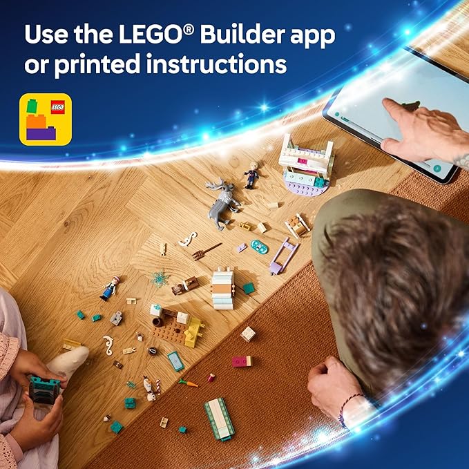 LEGO Disney Frozen Anna's Sleigh Adventure Building Toy Set - Frozen Toy for Toddlers with 2 Disney Princess Minidolls - Learning and Educational Set for Girls &amp Boys Ages 4+ - 43256