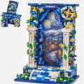 1745PCS Illusionary Starry Sky Gate Micro Mini Building BlocksIdeas Dearm Starry Night Space Gate Collection ConstructionCreative Choice for 14+ Boys Girls or Adults