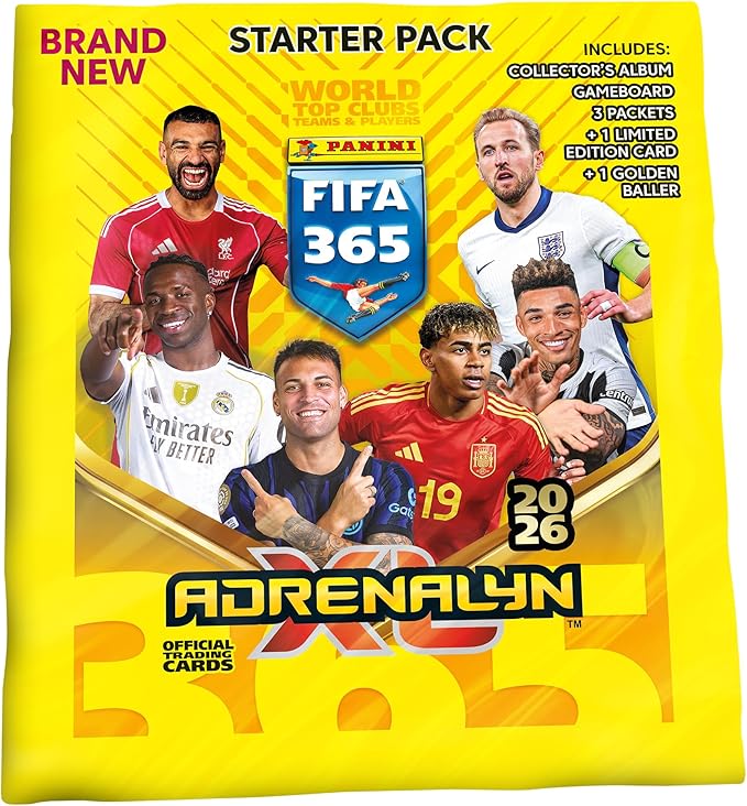Panini FIFA 365 Adrenalyn XL Trading Cards - Starter Pack