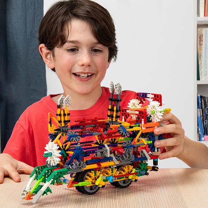 KNEX 80 Model Deluxe Set with Reusable Bag - STEM Building Kit Kid Construction Creative Play Toy‚ Ages 8+
