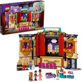 LEGO Friends Andrea's Theater School Building Toy Creative Pretend Play Theater Toy Gift for Girls &amp Boys Ages 8 and Up Theater Set with Curtains Lighting Props and 4 Friends Toy Figures 417