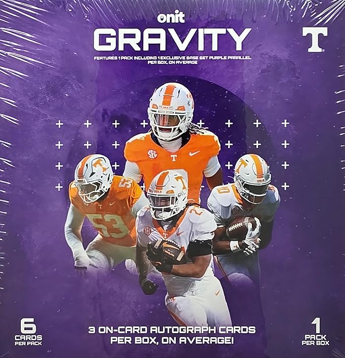 2025 Onit Gravity College Football Card Breaker Edition Box (Tennessee Volunteers)