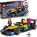 LEGO Speed Champions F1 ACADEMY Race Car Building Toy - Pretend Play Racing Vehicle W/ F1 ACADEMY Minifigure - Play &amp Display Toy Car for Boys &amp Girls Ages 10+ - Gift Idea for Birthdays - 772