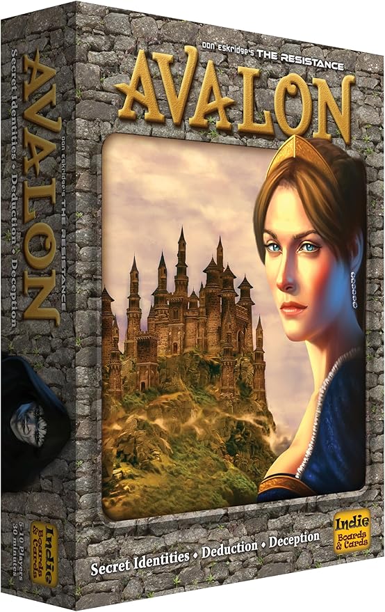The Resistance: Avalon by Indie Boards &amp Cards | Social Deduction Game of Hidden Roles Bluffing &amp Loyalty | 5–10 Players | Ages 13+ | Fast Tense Gameplay