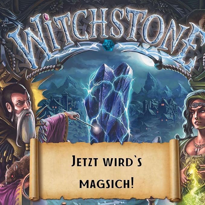 R&ampR Games Witchstone Strategy Board Game for Kids Teens and Adults Ideal for Family Night
