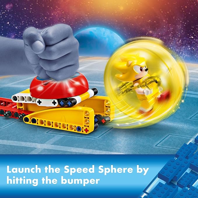 LEGO Sonic The Hedgehog: Super Sonic vs. Egg Drillster Gaming Toy with Shadow and Dr. Eggman Toy Building Set for Boys and Girls Ages 8 and Up 76999