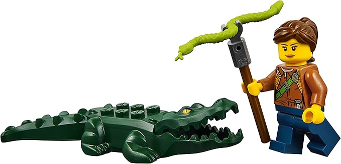 LEGO City Jungle Explorers Jungle Starter Set 60157 Building Kit (88 Piece)