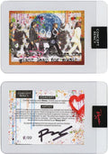 Diamond Dust Trading Card Hand-Signed by Artist Rency &amp Serial Numbered of only 99 - Beatles Apollo
