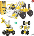 The Off Bits Build Your Own Excavator Toy 150+ Pcs Vehicle Construction Toys LoaderBit Educational Stem Building Toys STEAM Gift for Kids Engineering Kit for Kids 8 9 10 11 12 Years Old
