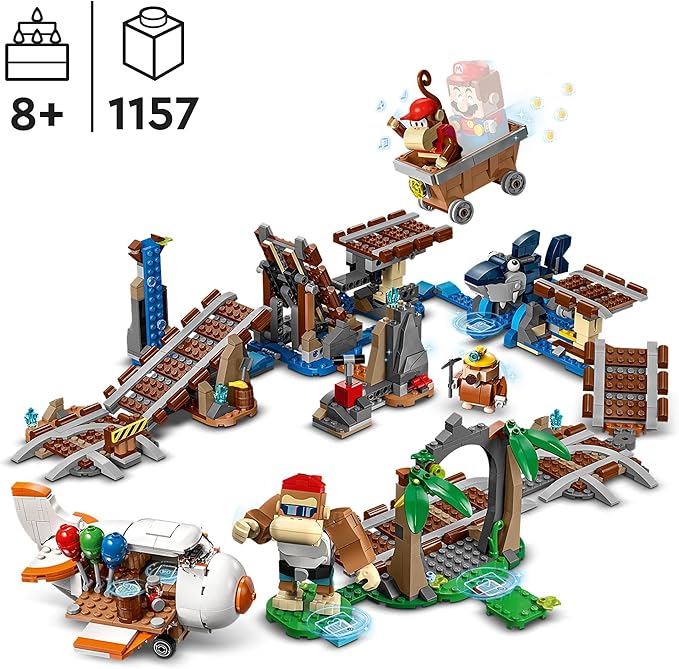 LEGO 71425 Super Mario Diddy Kongs Lorenritt – Erweiterungsset