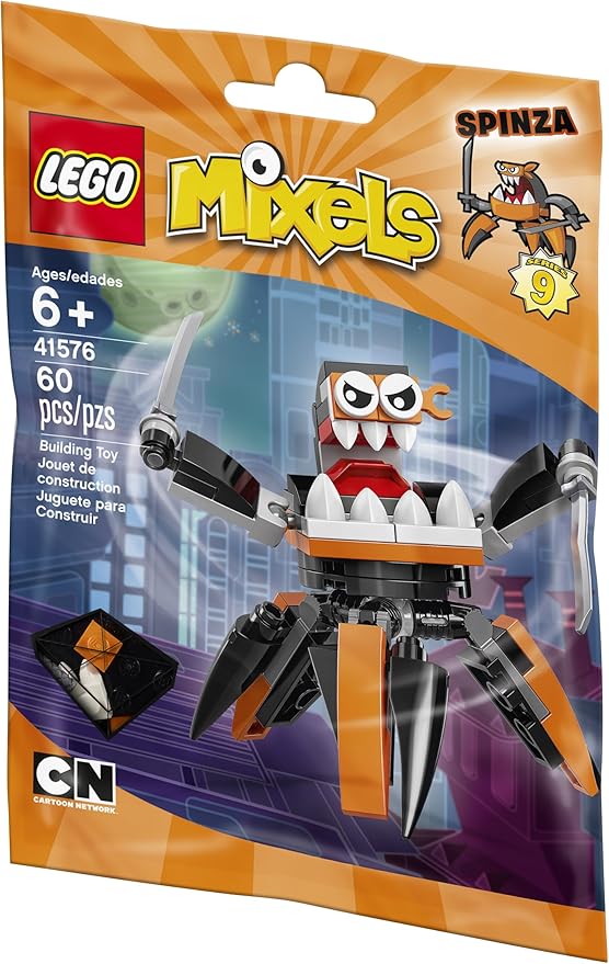 LEGO Mixels 41576 Spinza Building Kit (60 Piece)