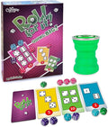 Calliope Games Roll for It Going Big - Fast-Playing Family Dice Game with Big Oversized Cards and Dice Retirement Party Games Fun Family Games for Travel Parties and Game Night - Purple Edition