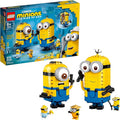 LEGO Minions: Brick-Built Minions and Their Lair (75551) Building Kit for Kids Great Birthday Present for Kids Who Love Minion Toys and Kevin Bob and Stuart Minion Characters New 2020 (876 Pieces)
