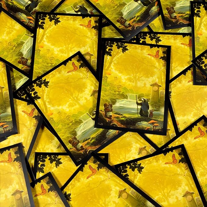 Everdell Card Sleeve Set - Custom Trading Card Sleeves for Base Game &amp Expansions | Includes Standard &amp Mini Sizes | Perfect for MTG Pokemon Cards Yugioh &amp Other Trading Cards
