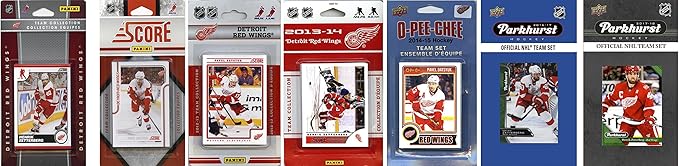 NHL Detroit Red Wings REDWINGS717TS Men's sports related trading cards Brown One Size