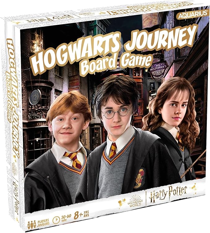 Aquarius Harry Potter Journey Board Game - Fun for Kids &amp Adults - Officially Licensed Harry Potter Merchandise &amp Collectibles