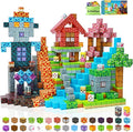 EchoPlan 150PCS Magnetic Blocks Magnetic Building Blocks STEM Constructions Magnet Blocks for Boys Girls Age 3 4 5 6 7 8 9 10 Sensory Stacking Toy Christmas Birthday Gifts for Kids 1 Large Size
