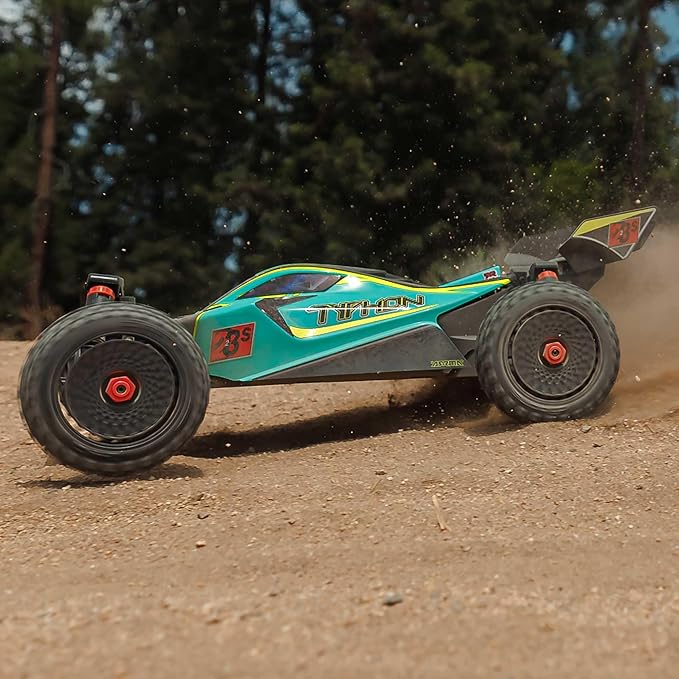 ARRMA RC Car 1/8 Typhon 4X4 223S BLX BRUSHLESS Buggy RTR (Battery and Charger Not Included) with DSC (Green) ARA4306V4T1