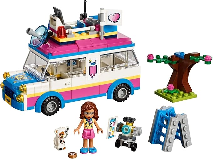 LEGO Friends Olivia’s Mission Vehicle 41333 Building Set (223 Pieces)