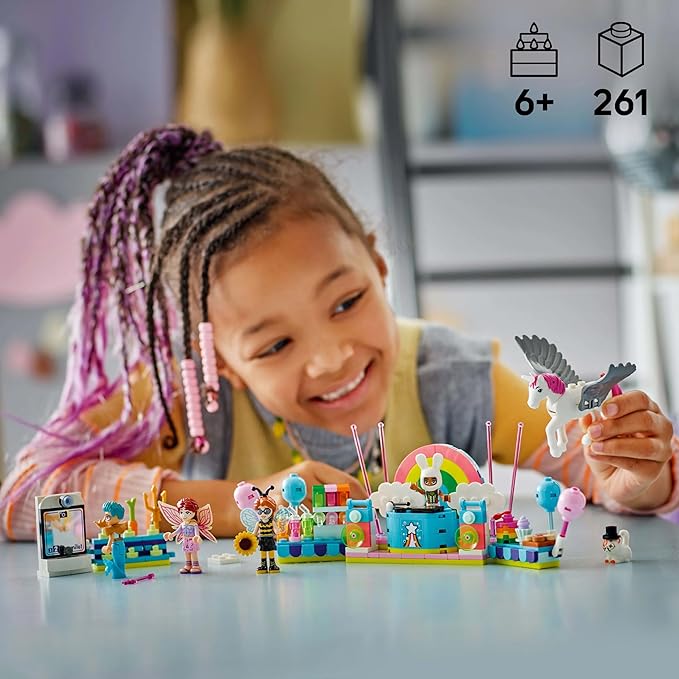 Lego Friends Unicorn Fairy Cosplay Party Toy Birthday Toy for Girls Boys Age 6 7 8 9 Pretend Play Mother Father 42661