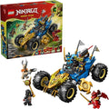 LEGO NINJAGO Jay’s Transforming Car Building Toy for Boys &amp Girls - Toy Car W/2 Play Modes for Kids Ages 8+ - W/Jay NYA Dragon Form Kai &amp 2 More Minifigures - Gift Idea for Birthdays - 718