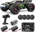 1/14 Brushless RC Cars for Adults Fast 50+ mph RC Trucks 4x4 Offroad Waterproof Electric Powered High Speed Remote Control Car Fast Extreme All Terrain RC Truggy with 3S Battery for Snow Sand