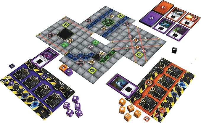Renegade Game Studios Robo Rally Dice Board Game - Robot Racing Strategy Competitive Multiplayer 2-4 Players 30-45 Min