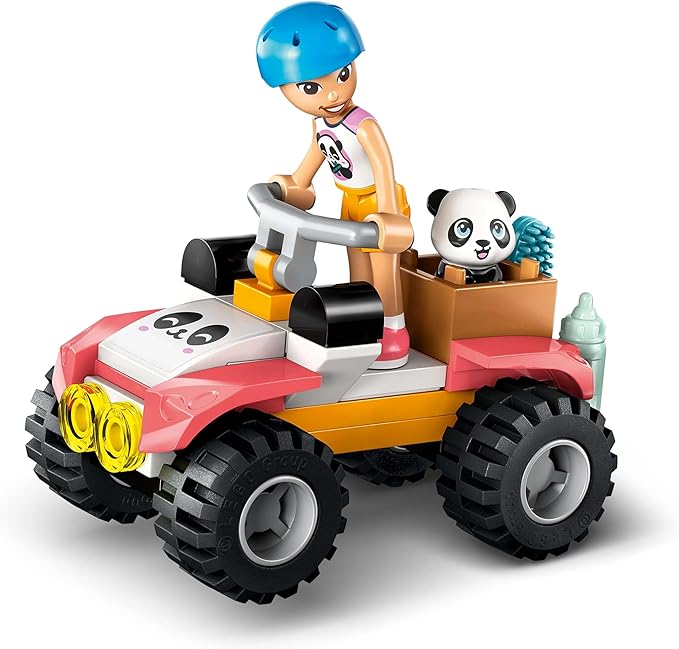 Lego 42648 Friends Panda Sanctuary Toy Birthday Present Blocks for Girls Boys Children 7 8 9 Years Old Elementary School Animals Science Mother Father
