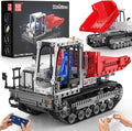 Mould King Technik Crawler Dump Truck Building Sets 17083 APP Programmable Construction Large Vehicle Model Set Track-Type Dump Truck Building Set for Adult(1105 Pcs)