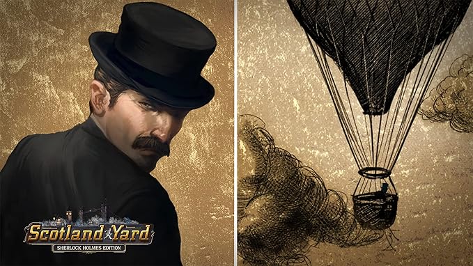 Ravensburger Scotland Yard Sherlock Holmes Edition - Strategy Game for Ages 8+ | Engaging Brain Teaser | Ideal for Family Game Night Award-Winning Game